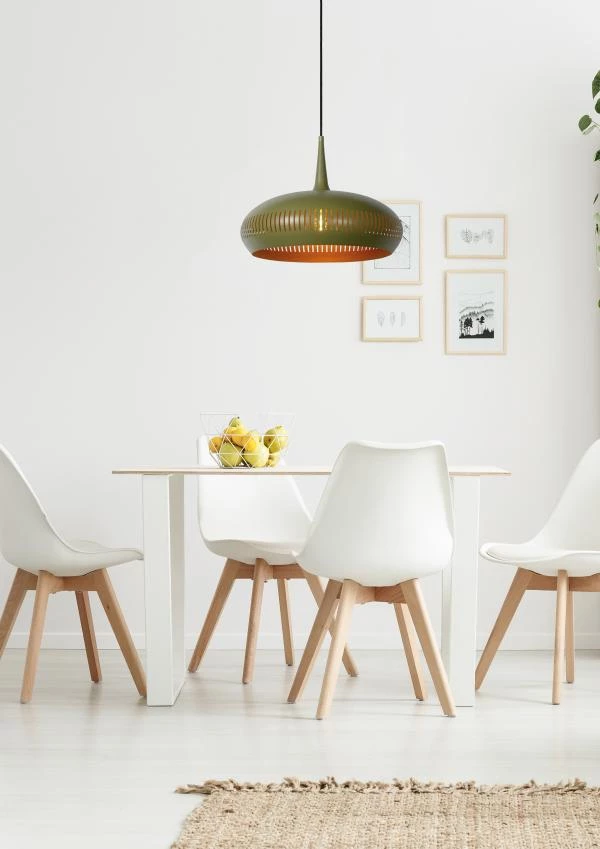 Lucide RAYCO - Hanglamp - Ø 45 cm - 1xE27 - Groen - sfeer 3